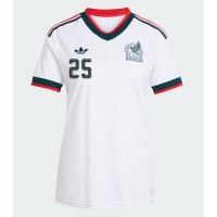 Mexiko Roberto Alvarado #25 Vonkajší Ženy futbalový dres MS 2026 Krátky Rukáv
